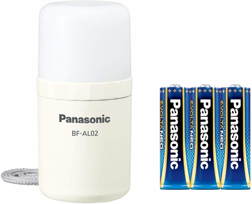 パナソニック LEDランタン 乾電池エボルタNEO付き ホワイト BF-AL02K-W