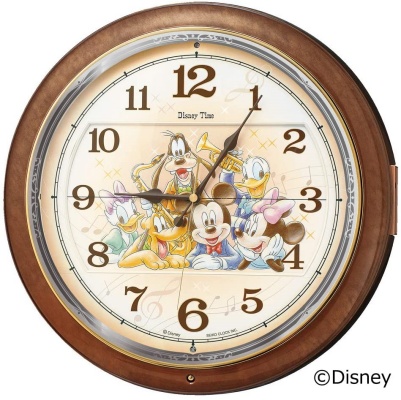 セイコークロック(SEIKO) 掛け時計 ミッキー&フレンズ Disney Time FW587B