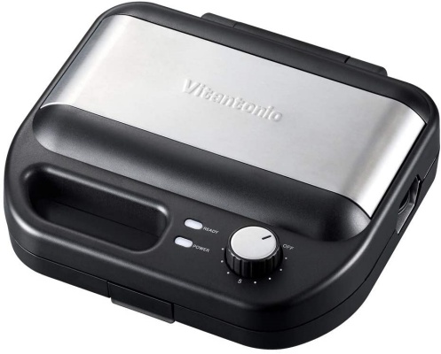 Vitantonio(ビタントニオ) ワッフル＆ホットサンドベーカー VWH-500-K